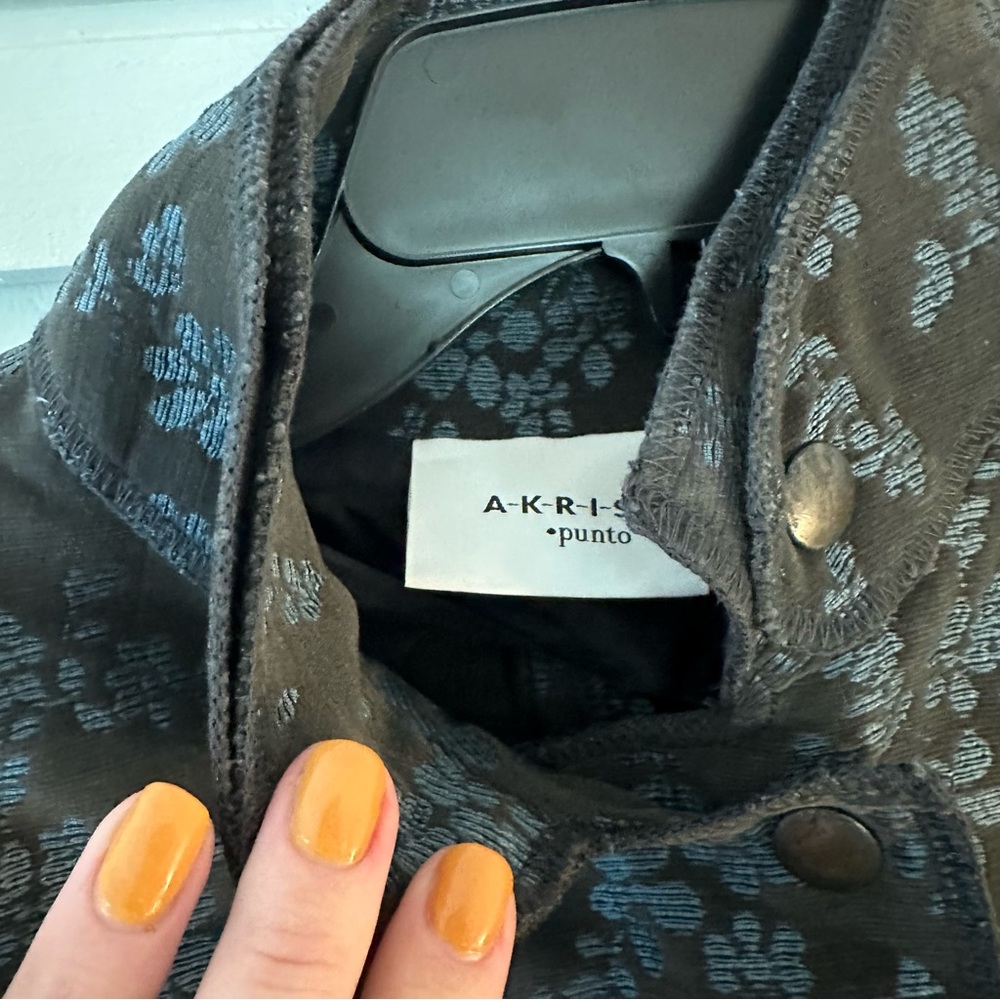 Akris Punto Floral Jacquard Jacket - Picture 4 of 8